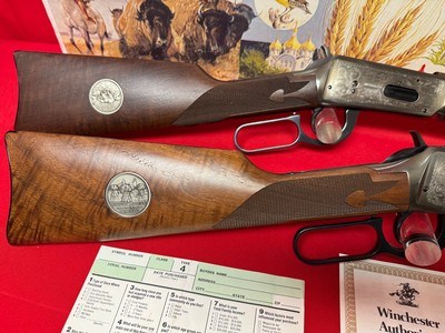 Winchester Matched Serial Set – Alberta & Saskatchewan Diamond Jubilee Model 94s – New Old Stock - Image 7 of 21
