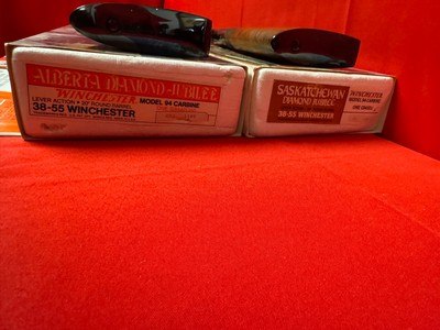Winchester Matched Serial Set – Alberta & Saskatchewan Diamond Jubilee Model 94s – New Old Stock - Image 19 of 21