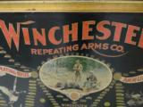 All Original Winchester 1897 Double W Cartridge Board Poster- Original Frame - 8 of 9