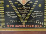 All Original Winchester 1897 Double W Cartridge Board Poster- Original Frame - 4 of 9
