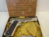 Pre Series 70 Colt 1911 .45 ACP in Rare Nickel Finish/Original Box (1963) - 1 of 5