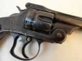 Antique Smith & Wesson #3 44 Double Action Revolver in rare Blue Finish - 4 of 8
