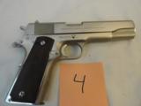 Pre Series 70 Colt 1911 38 Super
in Rare Nickel Finish
(1970) - 1 of 10