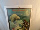Mass & Steffen Co Stunning Polar Bear Calendar - 1946 - 3 of 3