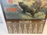 Mass & Steffen Co Stunning Polar Bear Calendar - 1946 - 2 of 3