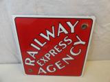 Minty early Railway Express Porcelain Sign
- 1 of 2