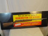 Large 1950's Remington Paper Die Cut Store Display - 1 of 4