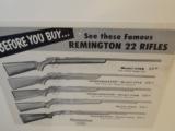Large 1950's Remington Paper Die Cut Store Display - 3 of 4