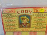 Gem Mint ca 1920 Buffalo Bill Cody Cigars Gaming Punch Board - 2 of 3