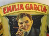 Circa 1910 Huge Emilia Garcia Cigar Window Store Display - 2 of 4