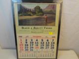 1946 Fly Fishing Calender - 1 of 2