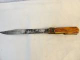 1860-70's Large Folding Bowie Knife - 2 of 4