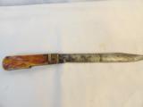 1860-70's Large Folding Bowie Knife - 1 of 4