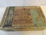 Circa 1910 Joe Ditz East Side Gun Club Picture Label Cigar Box - 1 of 2