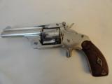 Smith & Wesson 38 Single Action Second Model Revolver (1877-91) w/ Rare Red Rubber Grips - 2 of 8