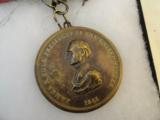 Peace Medal 1845 James Polk 3