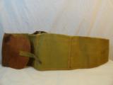 Fine Leather Top Springfield US Stamped 1903 Canvas Rifle Case circa 1915-18 - 1 of 3