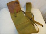 Fine Leather Top Springfield US Stamped 1903 Canvas Rifle Case circa 1915-18 - 3 of 3