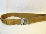 Rare Winchester 1881 Bears Head Canvas Ammo Belt - 4 of 4