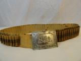 Rare 1880-90‘s Retailers Canvas Cartridge Belt - 2 of 2