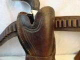 1880-90's S.C.Gallup & Co Marked Holster Colt 7 1/2
