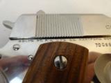 Near New Large Logo Colt 1911 Series 70 .45 ACP in Brilliant Factory Nickel - 6 of 9