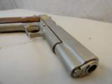 Near New Large Logo Colt 1911 Series 70 .45 ACP in Brilliant Factory Nickel - 9 of 9