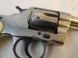  Colt New Army Navy .41 Colt Revolver nickel with Ivory - 2 of 8