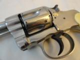  Colt New Army Navy .41 Colt Revolver nickel with Ivory - 3 of 8
