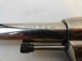  Colt New Army Navy .41 Colt Revolver nickel with Ivory - 4 of 8