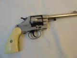  Colt New Army Navy .41 Colt Revolver nickel with Ivory - 1 of 8