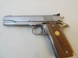  Colt Series 70 Gold Cup National Match electroless nickel- Custom Gun Shop- Rare - 1 of 8