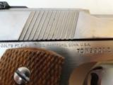  Colt Series 70 Gold Cup National Match electroless nickel- Custom Gun Shop- Rare - 4 of 8