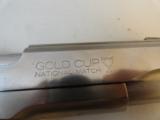  Colt Series 70 Gold Cup National Match electroless nickel- Custom Gun Shop- Rare - 5 of 8