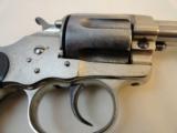 High Condition Colt Etched Panel 44-40 Model 1878 Nickel with 4 3/4