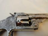 Engraved Smith & Wesson .32 Single Action aka Model 1 1/2 CF (1878-92) - 8 of 12