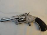 Engraved Smith & Wesson .32 Single Action aka Model 1 1/2 CF (1878-92) - 2 of 12