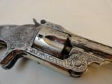 Engraved Smith & Wesson .32 Single Action aka Model 1 1/2 CF (1878-92) - 4 of 12
