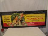 Beautifully Framed & Rare Winchester Model 61 Advertising Poster ca 1947 - 1 of 4