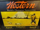 Nice 1920's Western Ammunition Pressed Tin Sign - 2 of 3