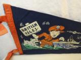 Mint and rare Hitler Heads Home British Invasion Pennant - 2 of 3