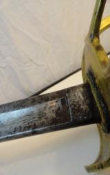 Ames Model 1860 US Marked Sword Chicoppe Ma Dated 1862- 6 of 7