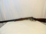 Extra Fine First Model Winchester Model 1873 Made in 1874 with Raised Thumbprint Cover - 2 of 11
