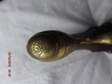 Circa 1840's Large Double Barrel Percussion Pistol- one rifled one smoothbore - 5 of 8