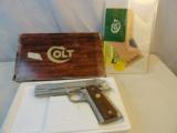 MIB Colt Nickel Series 70- 45 ACP- - 1 of 9