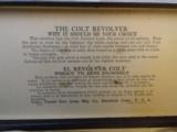 Incrediby rareNickel Colt Officers Model Target . 22 in Original Box- 1948 - 2 of 12