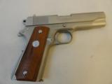 Nice Nickel Colt 1911Combat Commander- 1 of 7