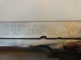 Minty Colt 1911 Series 70 Nickel .45 ACP made in 1972 - 3 of 7