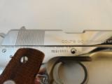 Minty Colt 1911 Series 70 Nickel .45 ACP made in 1972 - 4 of 7