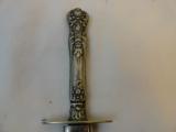 Pre Civil Wark Dirk with Silver Handle - G. Woodhead of Sheffield - 2 of 4